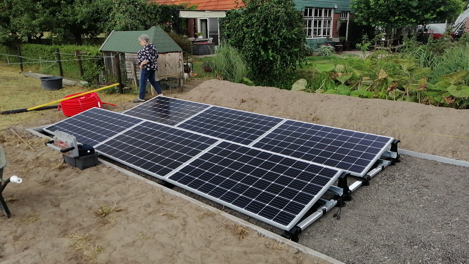 Aanleg Zonnepanelen (2)